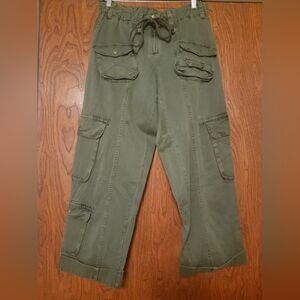 Free People Cropped Cargo Pants